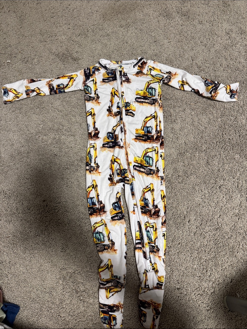 Bums & Roses Excavator Pajamas - Picture 2 of 3